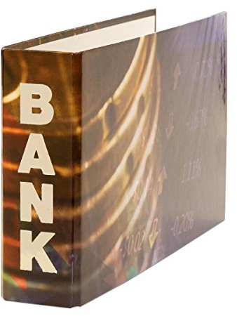 10 Bankordner / 140x250mm / für Kontoauszüge / Motiv: Geldmünzen