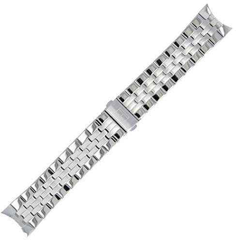 Tommy Hilfiger Cinturino per orologio, 22 mm, acciaio inox argento, 679001322, Bracciale