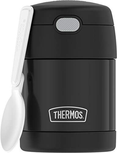 ZASTION Thermos FUNTAINER 10 Ounce Food Jar, Black