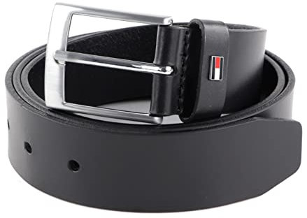Tommy Hilfiger Herren Adan 3,5 Gürtel, Black, 85 cm
