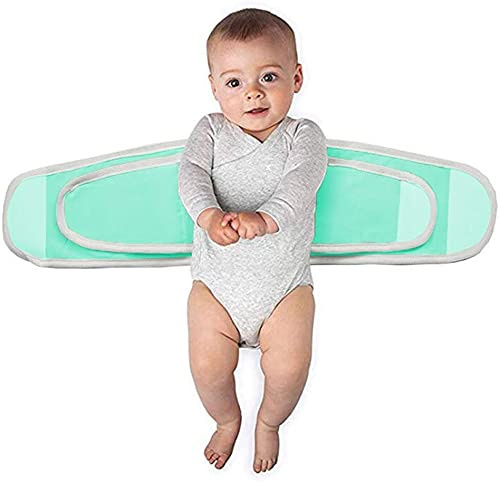 iNszkoos Baby Swaddle Pucksack Neugeborenes Pucktücher Decke Swaddle Tücher Schlafsack Verstellbar Baumwolle Säuglinge Wickeldecke Erhältlich in Allen Jahreszeiten, für Jungen und Mädchen Grün