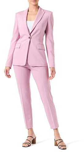 Laser Tailleur Giacca + Pantalone Punto Stoffa Scuba con Bottone Metallo