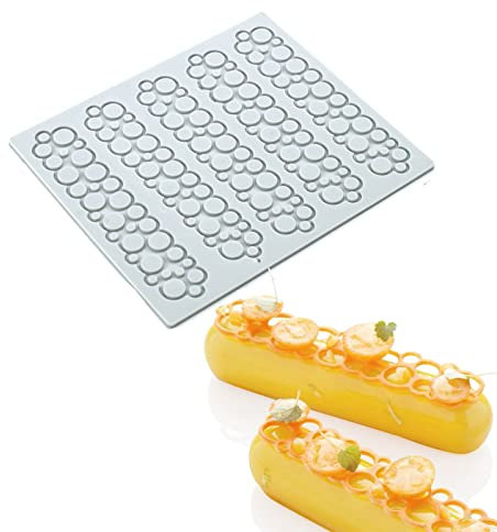 Molde de encaje de flores para tartas de boda, moldes de silicona para fondant, decoración de mousse, alfombrilla de glaseado para regalos para amantes de la repostería, moldes de silicona