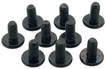 M3 x 6mm Round Head TV Stands Bracket Mounting Screws Bolts for Bush Hitachi JVC Panasonic (Pack of 10)