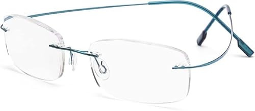 Bumjazz Lunettes de lecture en titane pour hommes et femmes - Légères