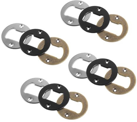 Garneck Apribottiglie Manuale Con Inserti Kit Di Ferramenta in Acciaio Inossidabile Per Progetti Di Apribottiglie