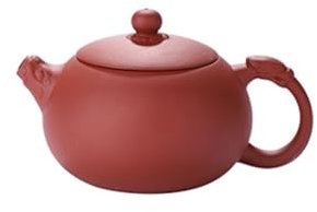 asdchZen Tetera Tetera De Barro Cinabrio Hecha A Mano Tetera Individual Juego De Té para Salón De Té Tetera Tetera Tetera Xishi Tetera para Infusor