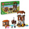 LEGO Minecraft The Pillager Outpost and Ravager - Village Fortress Building Toy Incl. a Posable Ravager Figure with a Snapping Jaw Function - Gift for 8+ Year Old Boys & Girls - 21278