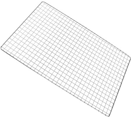 BESPORTBLE Stainless Steel BBQ Grill Wire Mesh Rack Multi Purpose Barbecue Cooking and Baking Grid for Outdoor Grilling and Oven Use