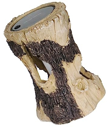 SEWACC Solar Lawn Light Stump Garden Light Outdoor Solar Powered for Garden Path Landscape