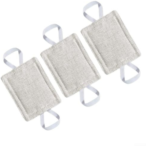 3 Pack Door Silencers Designed to Clamp on Door Handles with Elastic Bands to Reduce Noise and Provide Protection