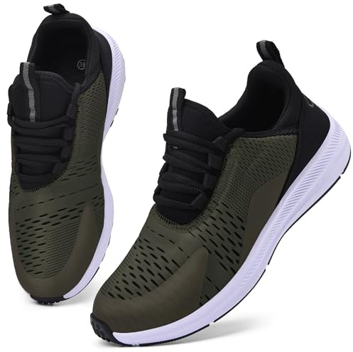 Mnking Scarpe da Ginnastica Uomo Donna Scarpe Corsa Sportive Running Fitness Trail Mesh Leggera Respirabile Gym Sneaker Basse