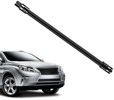 GuimMCanLin Rallonge pour clé à douille | Rallonge d'arbre 12,7 mm pour cliquet, de perceuse flexible - mécaniciens, automobile, moto, industrie, construction, électriciens, plomberie