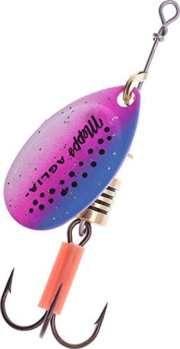 Cuiller Tournante A Palette Ovale - Mepps Aglia Rainbow Trout N°0-2,5G - Truite ARC En Ciel