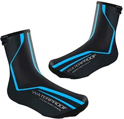 NIDONE Cykel Skoöverdrag Vinter Termiskt Varmt Skoskydd Cykel Booties Vägcykel Överdragsskor Blå (L) Ridtillbehör