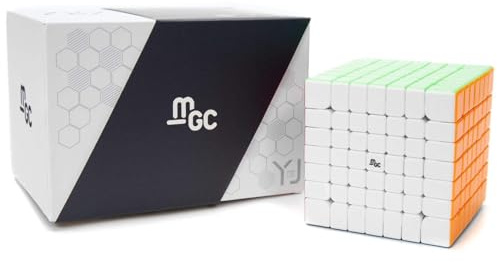 YJ MGC 7x7 Magnetischer Speedcube (offizieller USA-Händler) ohne Aufkleber (hell)