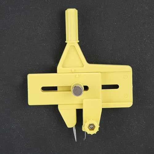 SEAFRONT Hochwertiger Kreisschneider für Präzisionsschnitte, Ideal Zum Schneiden mit Einem Radius von 1,5–50 Mm – Praktisches Werkzeug für Bastler und Studenten