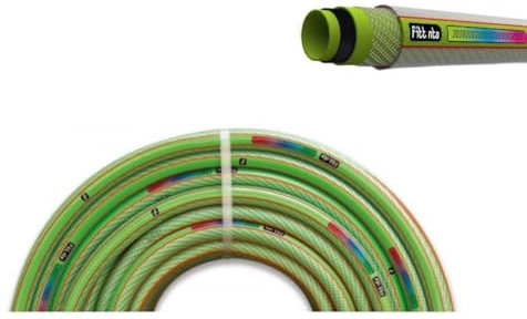 (12,5 mm 1/2 Zoll Meterware) Premium Gartenschlauch 6 Lagig Wasserschlauch Schlauch Knickfest UV-Beständig (12,5 mm (1/2 Zoll))