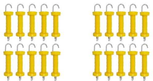 JCXIOC Gate Handle for Electric Fence 20pcs Electric Fence Gate Handle Heavy Duty Gate Handle Handle Plastic Gate Handle Ranch Fence Accessories