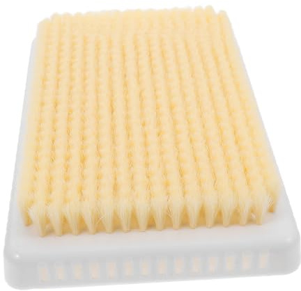 TOGEVAL Wall Mounted Back Scrubber with Sturdy Silicone Bristles for Shower Exfoliating and Easy Cleaning 11.8 Inch