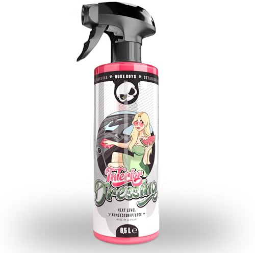 Nuke Guys Cockpit rengöringsmedel sidenmatt 500 ml | Cockpitspray för effektiv rengöring och skötsel av plastytor inuti | bilplastrenare för cockpitvård