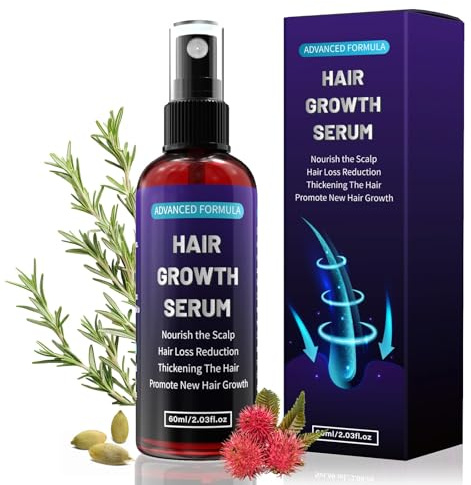 Serum Pousse Cheveux, Biotine, Romarin & Batana Oil Spray for Hair Growth