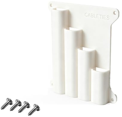 Aundhegrtt Organizador de Bridas con Tornillos, Contenedor de Almacenamiento de Bridas Metálicas para Remolque, Taller, Caja de Herramientas, Garaje, Color