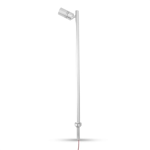 NUMNBE LED Spotlight per Vetrina Gioielli, Lampada da Interno 30cm in Alluminio, Faretti Led 12V Luce Neutra – Design Orientabile, Risparmio Energetico, Illuminazione Ambiente Elegante