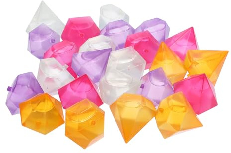 TOYANDONA 24 pièces Glaçons Réutilisables pour Boissons Refroidissement Rapide Imitation Glace Claire pour Whisky et Cocktails