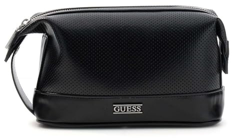 GUESS Kulturbeutel Boston Necessaire Black schwarz