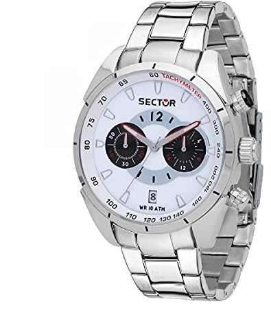 Sector No Limits Orologio Uomo, Collezione 330, Analogico, Cronografo, Quarzo - R3273794004