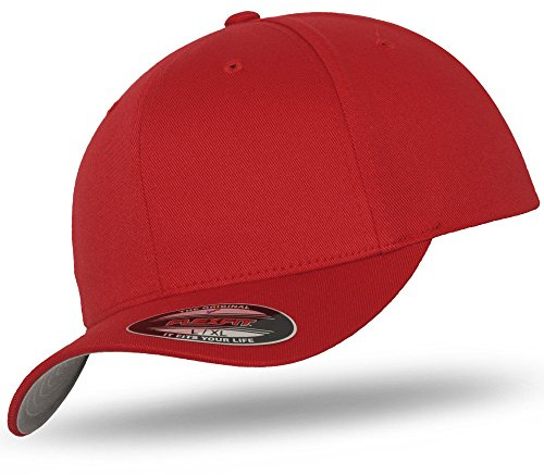 Flexfit Basecap Baseball Cap Kappe im Bundle mit UD Skull Bandana in vielen Farben