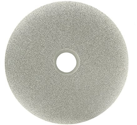 sourcing map Diamantbeschichtete Flachrundscheibe 100mm Körnung 180 Schleifscheibe
