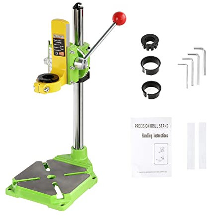 BEAMNOVA Drill Press Stand for Hand Drill Benchtop Industrial Kit Tool Holder 90 Degree Clamp Workbench Repair Tool