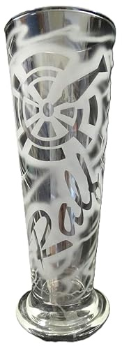Biertulpe Altbiertulpe 0,3 l mit Gravur Dart Dartlogo und Name personalisiert Pils Glas Bierglas Pilsnerglas Kölschglas individuell Geschenk Biertrinker Dartspieler Darter