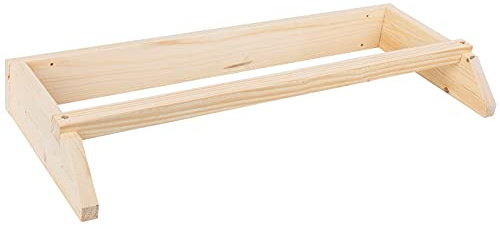 VOSS.farming Hühner-Sitzstange 80cm Holz zum Aufhängen Wandmontage Hühnerstall Huhn