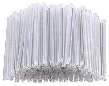 Tumnea Manchons de Protection d'épissure de Fusion à Fibre Optique pré-rétrécis, câble à Fibre Optique, kit de Gaine thermorétractable en Fibre de 60 mm Câble à Fibre Optique de Fusion (100 pièces)