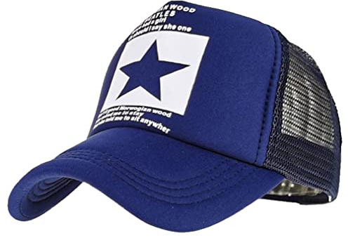 CheChury Cappellino da Baseball Uomo Estivo Ricamato Cappelli a Rete Unisex Traspirante Trucker Cappello da Baseball con Visiera Berretto Donna Casual Hip Hop cap da Baseball Vintage Regolabile