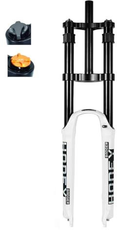 Downhill Mountain Bike Suspension Fork Magnesium Alloy Double Shoulder Bicycle Air Fork Travel