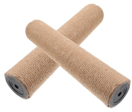 SUPVOX Griffoir pour Chat en Sisal De Remplacement Poteau à Griffer Vertical 30 Cm Matériau Abs Robuste pour Arbre à Chat DIY Adapté D'intérieur