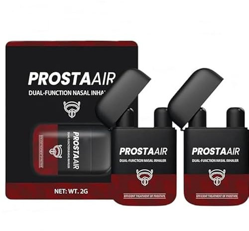 Biancat ProstaAir - Inhalador nasal de doble función, Biancat Prostavibe Bee Wellness Inhaler, Inhaler Stick, Mejora la circulación de sangre, Promote Prostate Health (2 unidades)