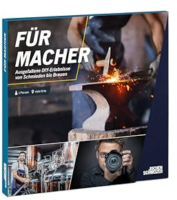 JOCHEN SCHWEIZER Geschenkbox Für Macher | Ausgefallene DIY-Erlebnisse von Schmieden bis Brauen