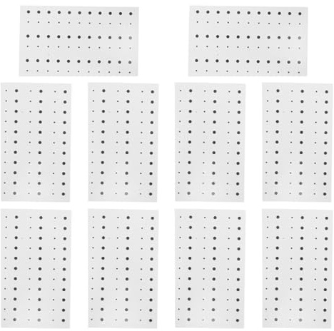 WRITWAA Faux Tatouages Grain de Beauté 10 Pièces Autocollants Temporaires pour Maquillage Mardi Gras et Événements Festifs