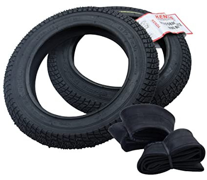 2X Fahrrad Kinderwagen Roller Reifen Kenda 12 1/2 x 2 1/4 62-203 inkl. Schlauch