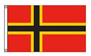 Stormflag Fahne Flagge Deutscher Widerstand 90x150cm Polyester Pongee 90g mit Ösen mit Doppelnadel genäht.