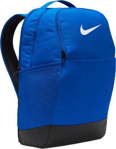 Nike Unisex Backpack Nk Brsla M Bkpk - 9.5 (24L), Game Royal/Black/White, DH7709-480, MISC