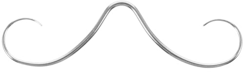 CALLARON Septum Schnurrbart Nasenring Aus Edelstahl Nasenpiercing Schmuck Für Damen Und Herren Vielseitiges Körperschmuck Accessoire Komfortable Passform