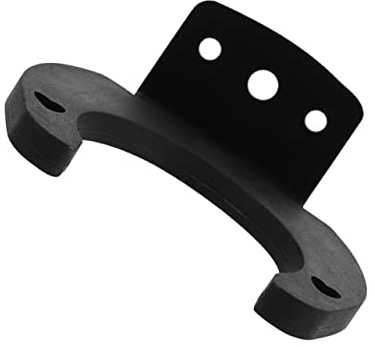 GOOHOCHY Wandmikrofonhalterung Universeller Mikrofonhaken aus Silikon Schwarz für Zuhause Stabiler Mikrofon Wandhaken Einfach zu Montierender Halter für Kabellose Mikrofone
