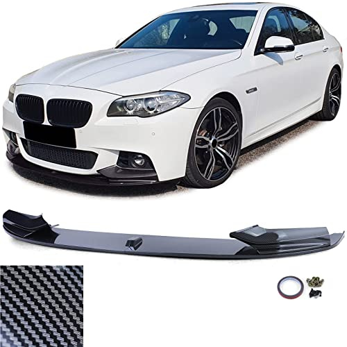 Front Spoiler Lippe Performance Carbon Look passt für BMW 5er F10 F11 2010-2017
