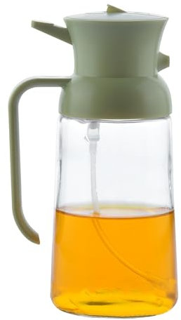 Botella dispensadora de aceite de oliva,Botella pulverizadora dispensadora de aceite,Botella de aceite en aerosol 2 en 1 para cocina - Botella de del espray del aceite de oliva, espray de la botella d